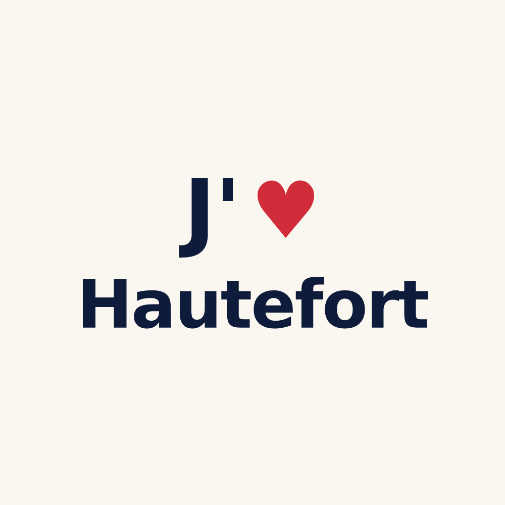 Tasse personnalisée Hautefort — design J'aime Hautefort