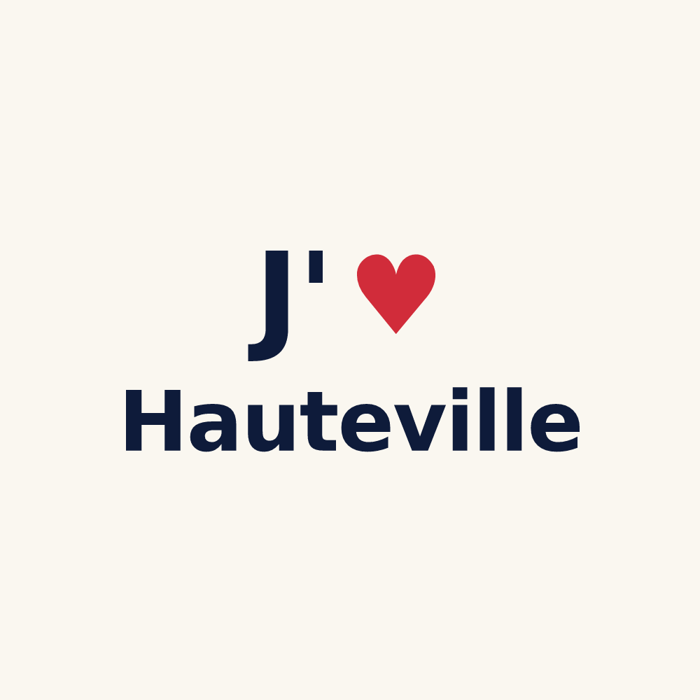 Tasse personnalisée Hauteville — design J'aime Hauteville