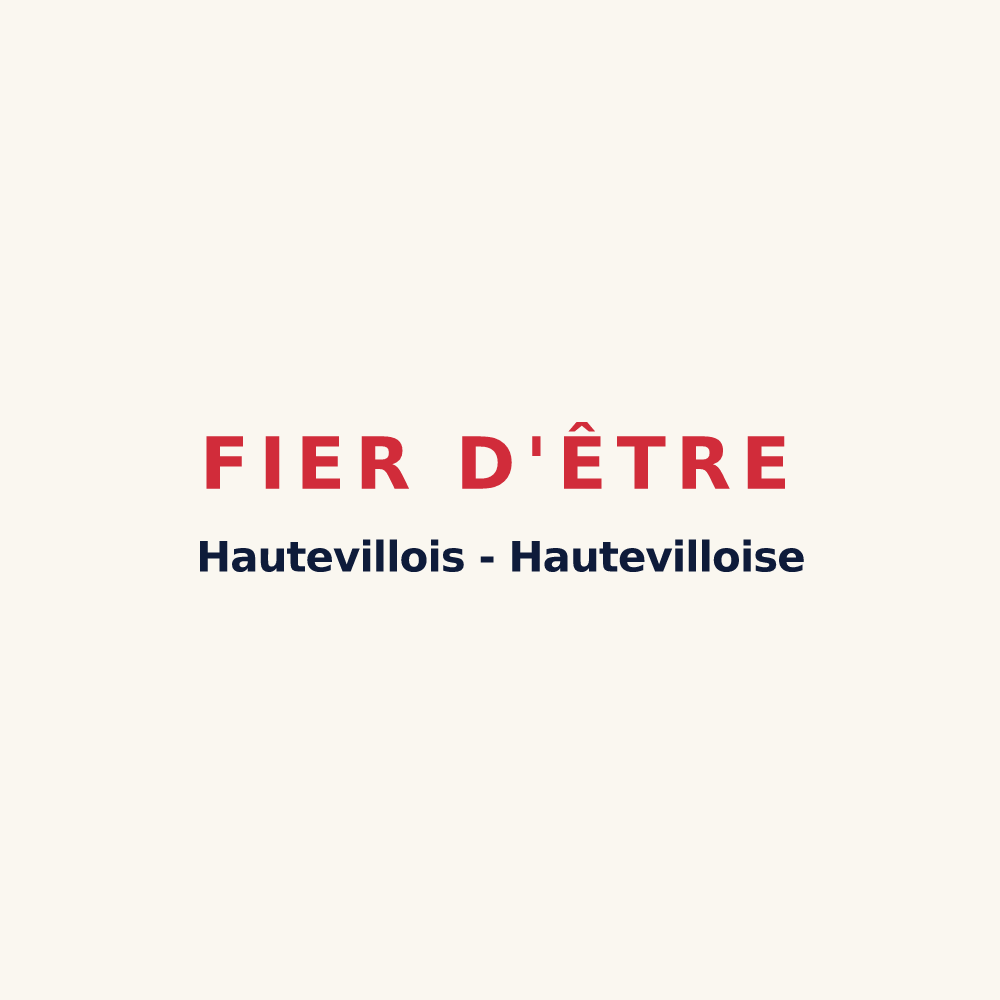 Tasse « Fier d'être Hautevillois - Hautevilloise » — design pour Hauteville-lès-Dijon