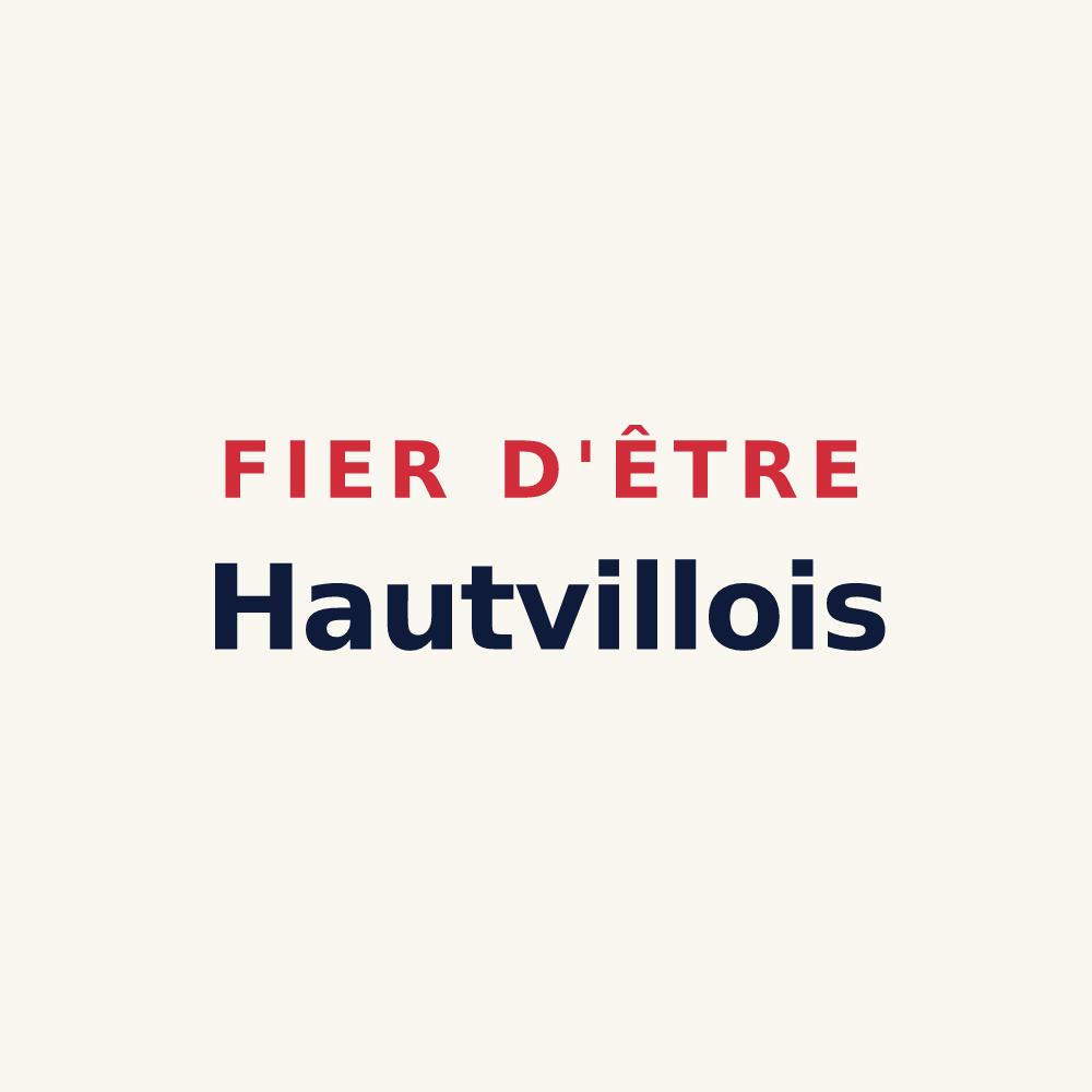 Tasse « Fier d'être Hautvillois » — design pour Hautvillers-Ouville