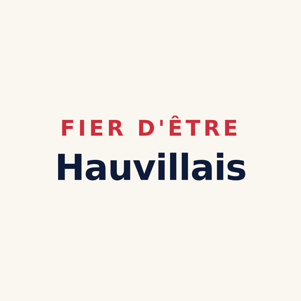Tasse « Fier d'être Hauvillais » — design pour Hauville