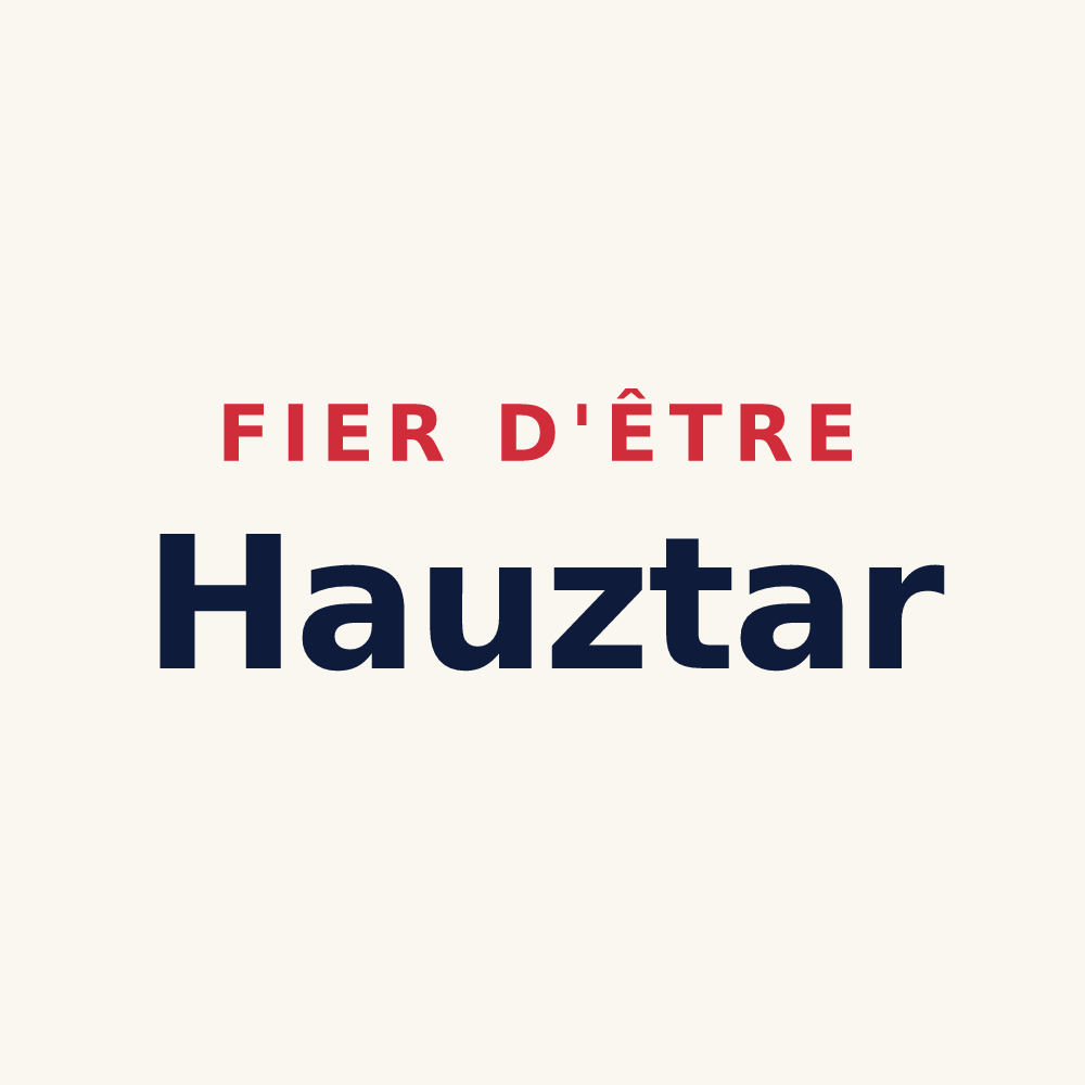 Tasse « Fier d'être Hauztar » — design pour Haux