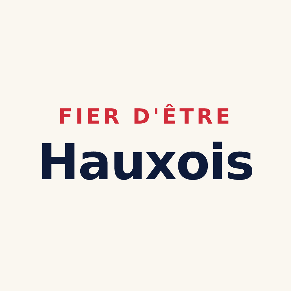 Tasse « Fier d'être Hauxois » — design pour Haux