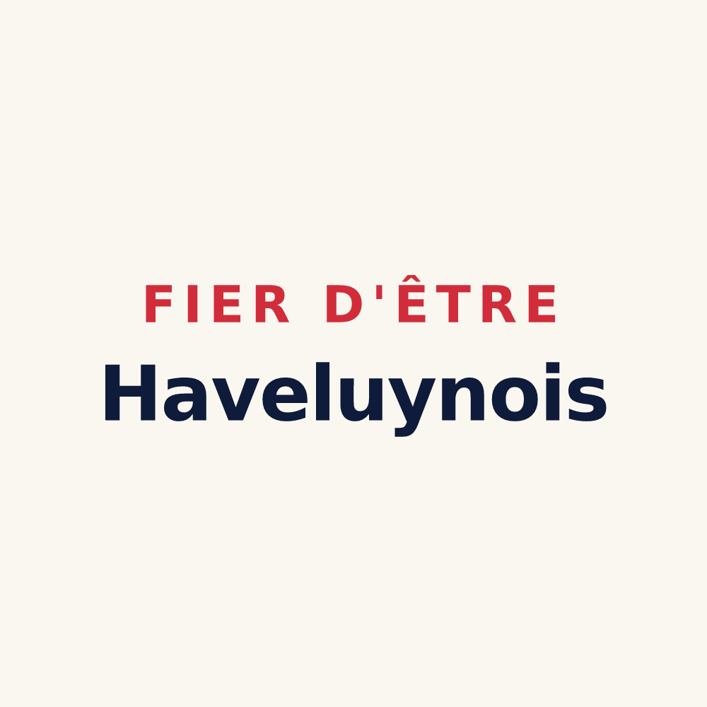 Tasse « Fier d'être Haveluynois » — design pour Haveluy