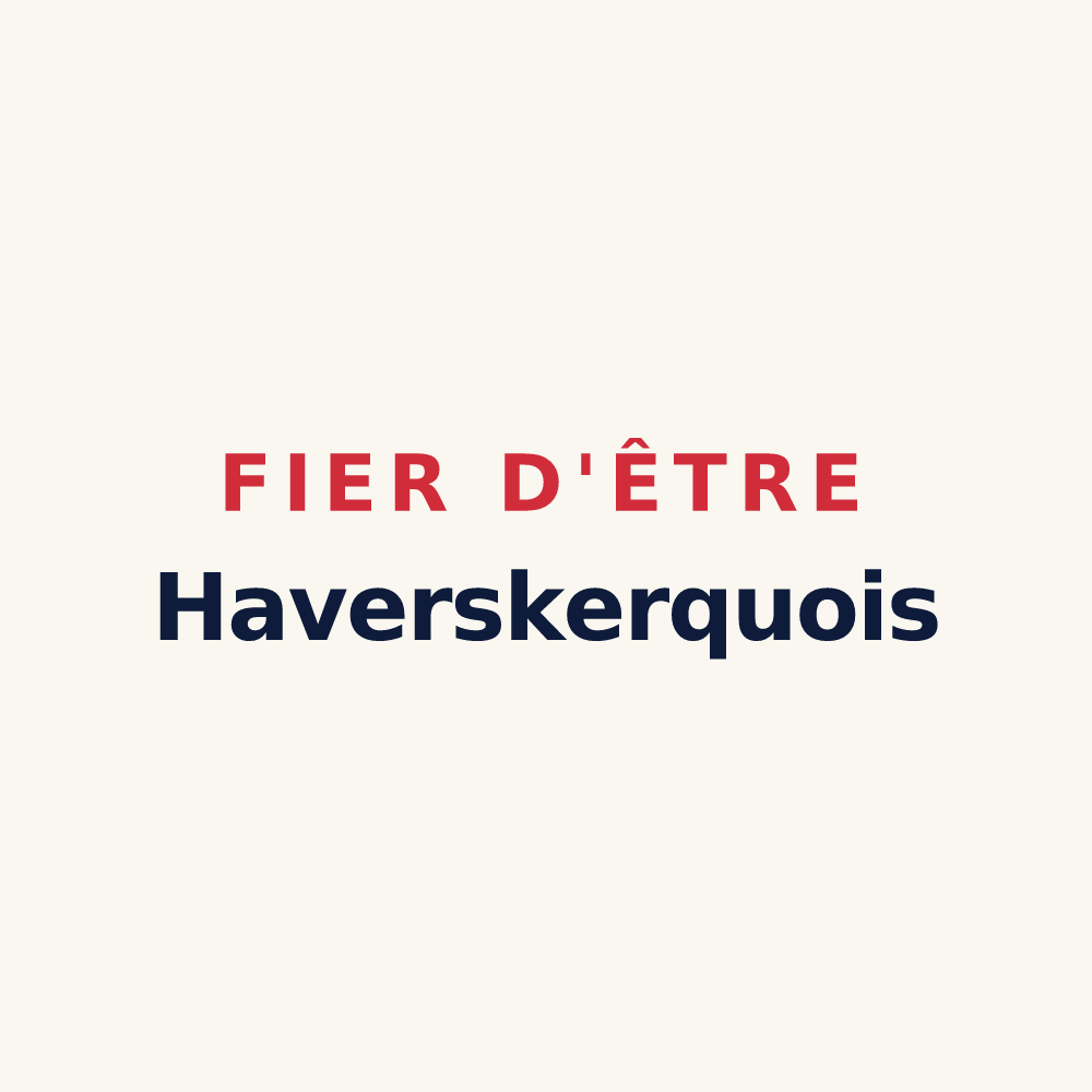 Tasse « Fier d'être Haverskerquois » — design pour Haverskerque
