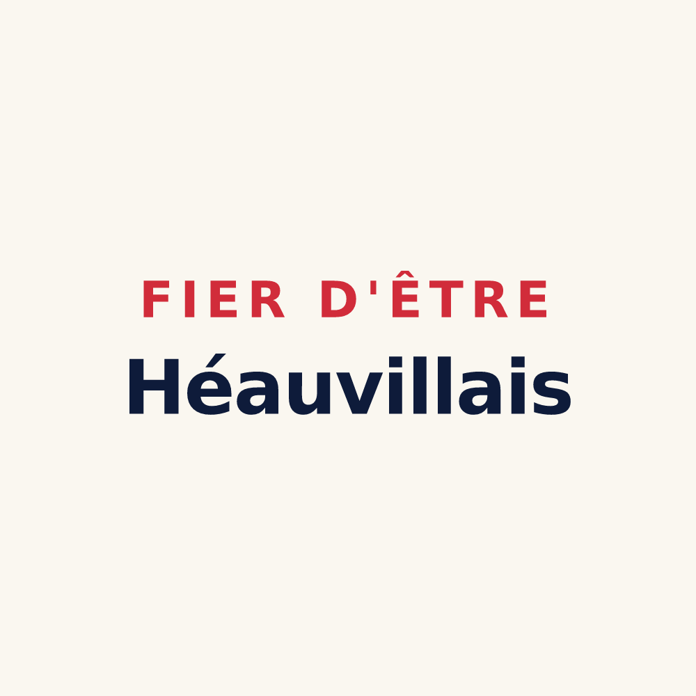 Tasse « Fier d'être Héauvillais » — design pour Héauville