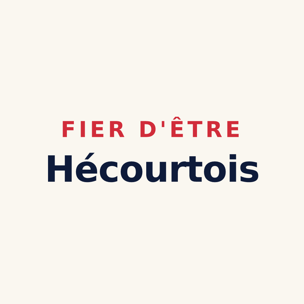 Tasse « Fier d'être Hécourtois » — design pour Hécourt