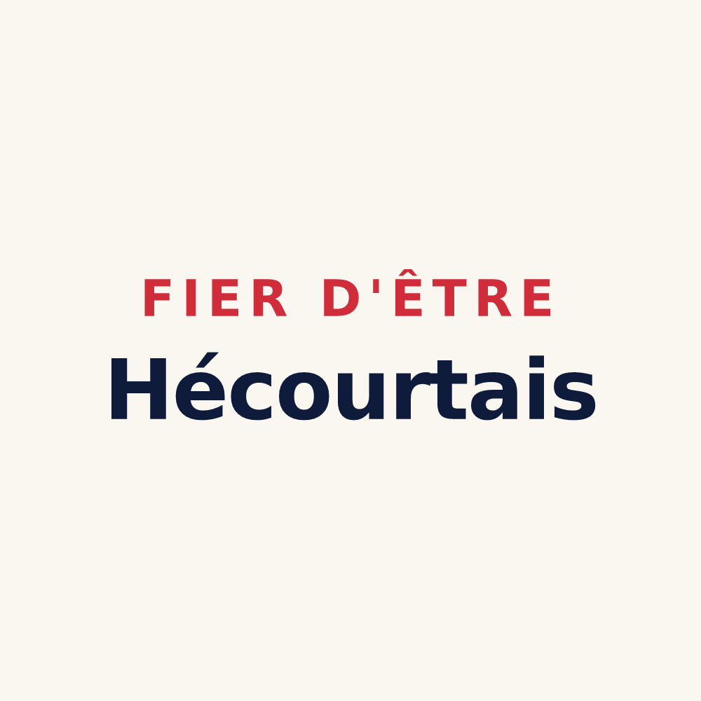 Tasse « Fier d'être Hécourtais » — design pour Hécourt