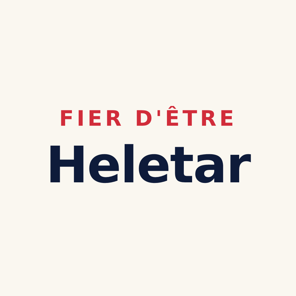 Tasse « Fier d'être Heletar » — design pour Hélette