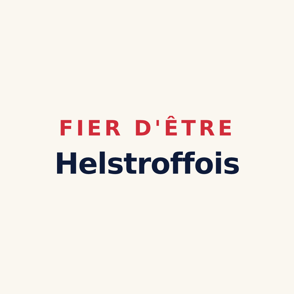Tasse « Fier d'être Helstroffois » — design pour Helstroff