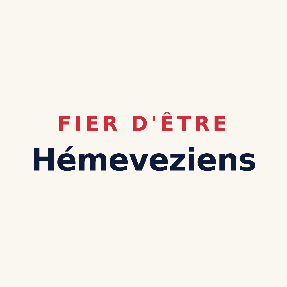 Tasse « Fier d'être Hémeveziens » — design pour Hémevez