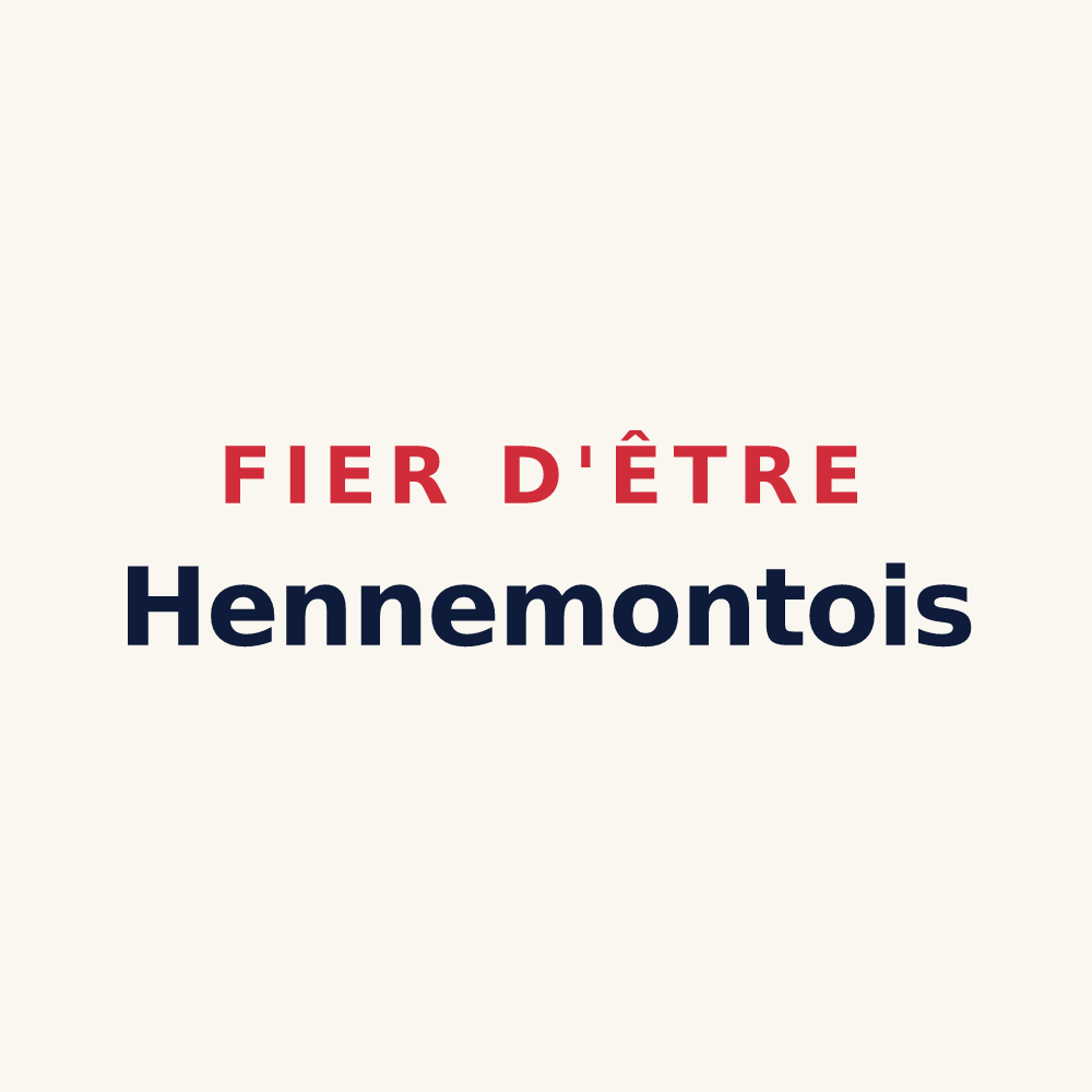 Tasse « Fier d'être Hennemontois » — design pour Hennemont