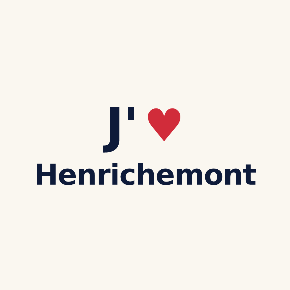 Tasse personnalisée Henrichemont — design J'aime Henrichemont