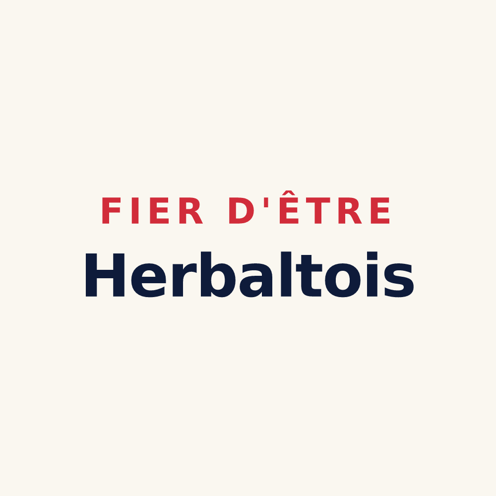 Tasse « Fier d'être Herbaltois » — design pour Herbault