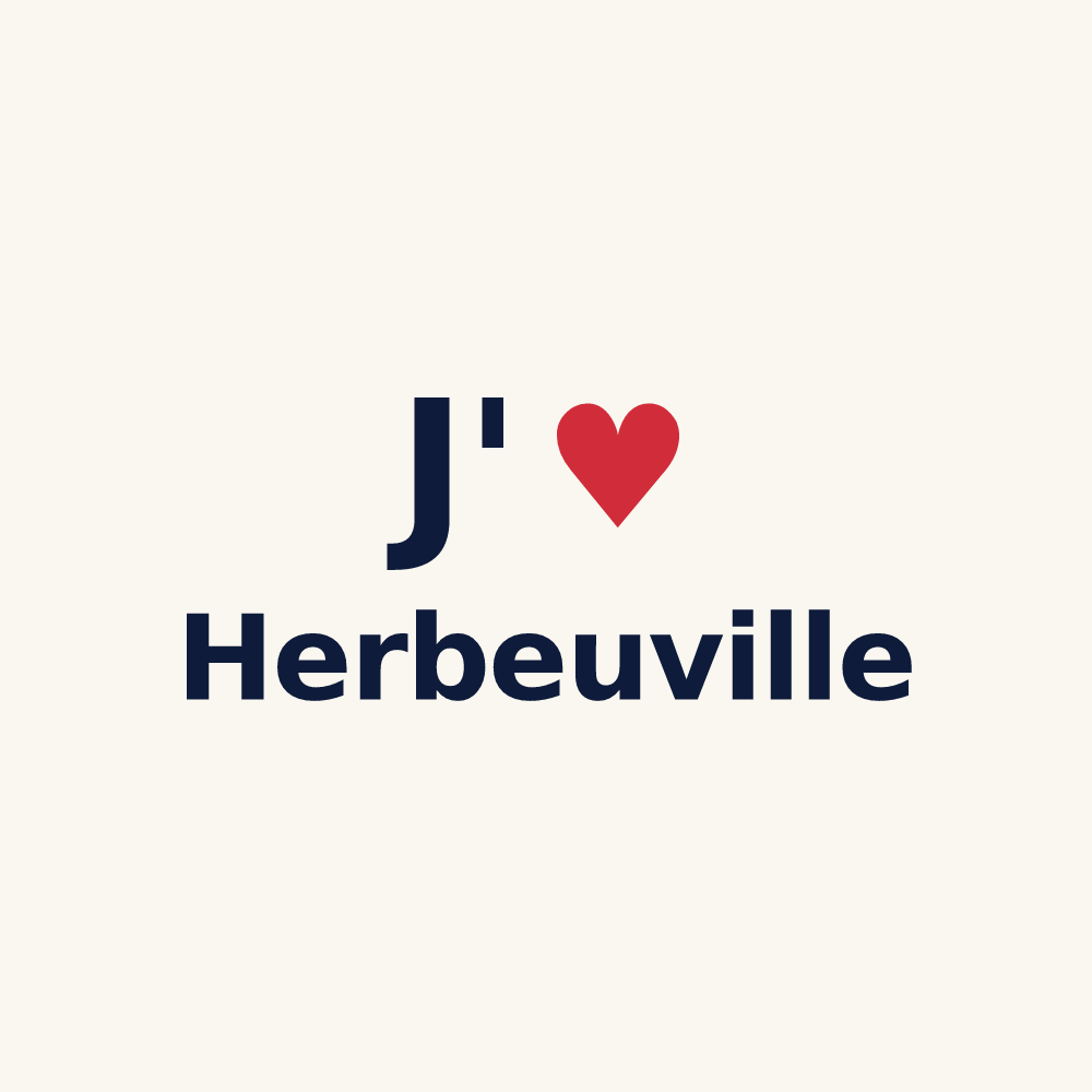 Tasse personnalisée Herbeuville — design J'aime Herbeuville