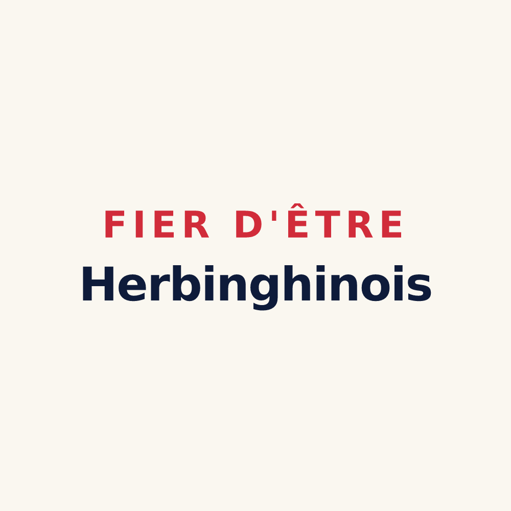 Tasse « Fier d'être Herbinghinois » — design pour Herbinghen