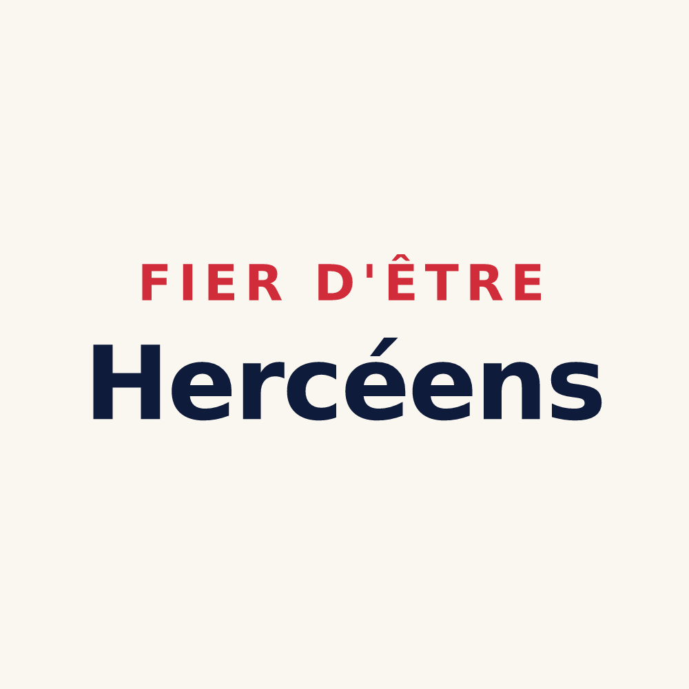 Tasse « Fier d'être Hercéens » — design pour Hercé