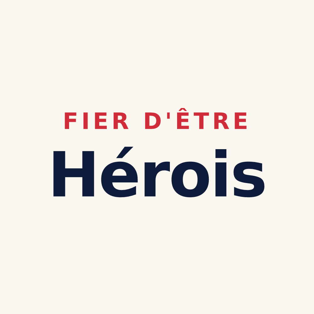 Tasse « Fier d'être Hérois » — design pour Hères