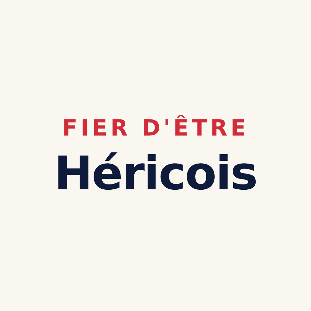 Tasse « Fier d'être Héricois » — design pour Héric