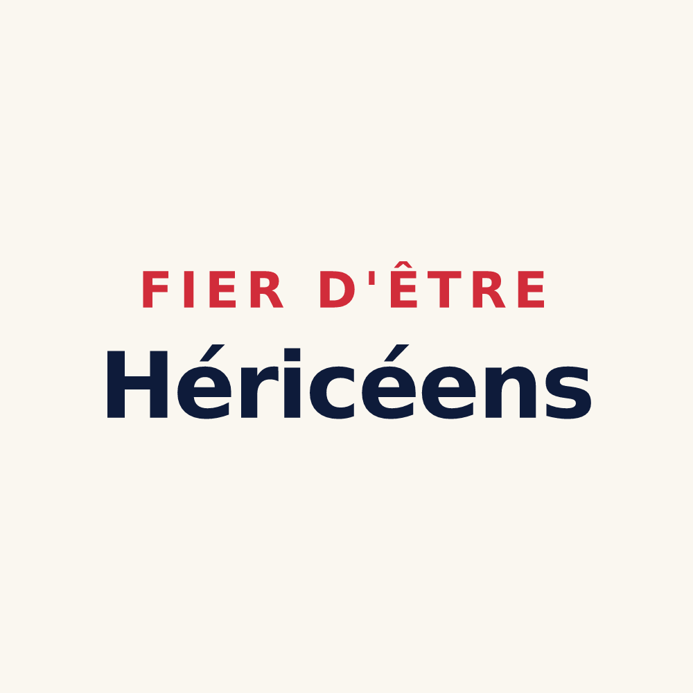 Tasse « Fier d'être Héricéens » — design pour Héricy