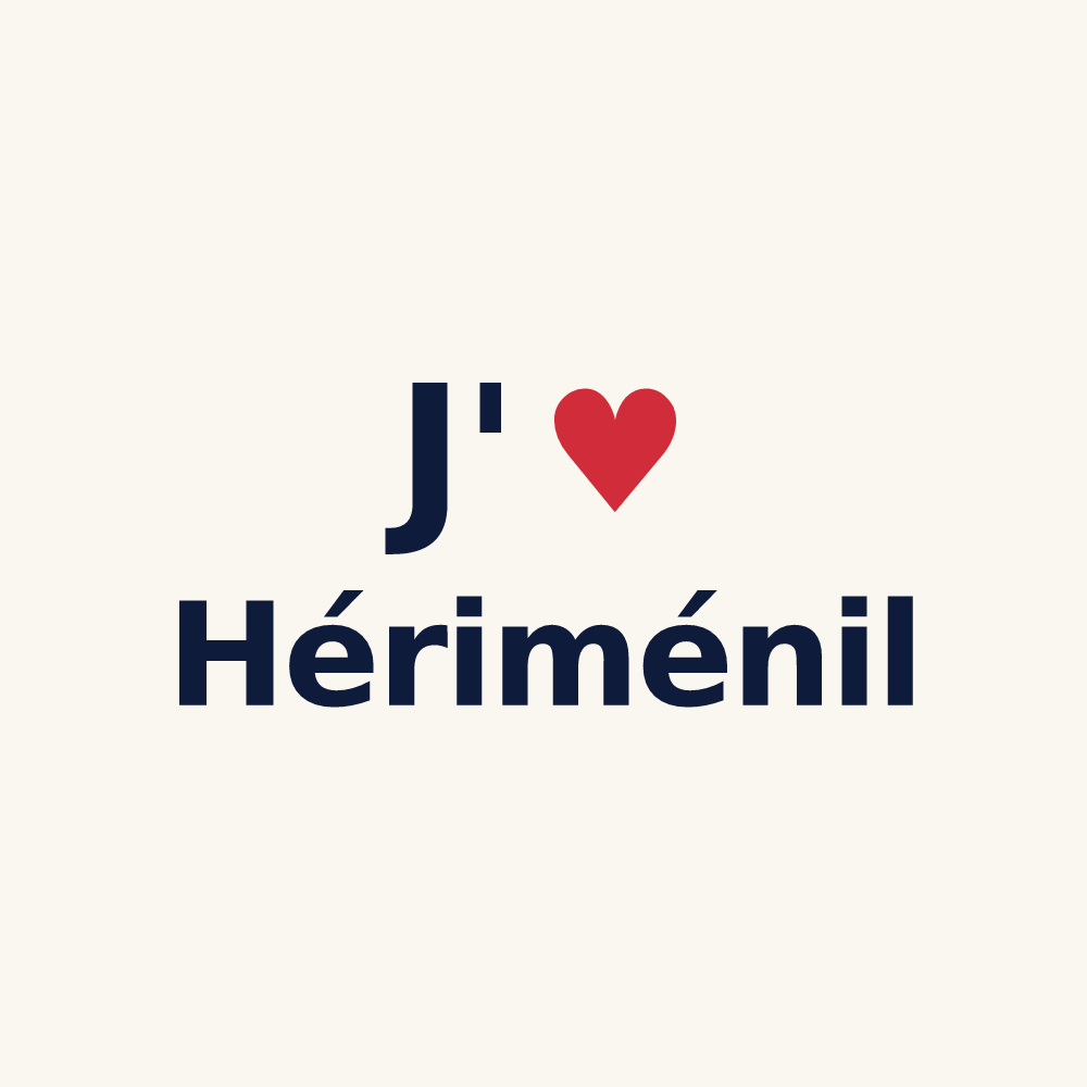 Tasse personnalisée Hériménil — design J'aime Hériménil