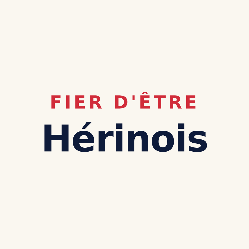 Tasse « Fier d'être Hérinois » — design pour Hérin