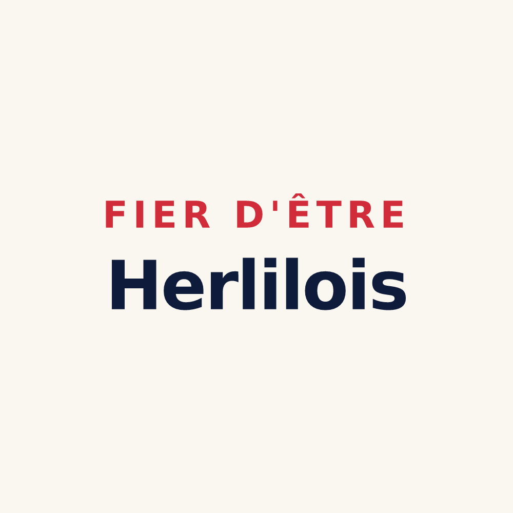 Tasse « Fier d'être Herlilois » — design pour Herlies