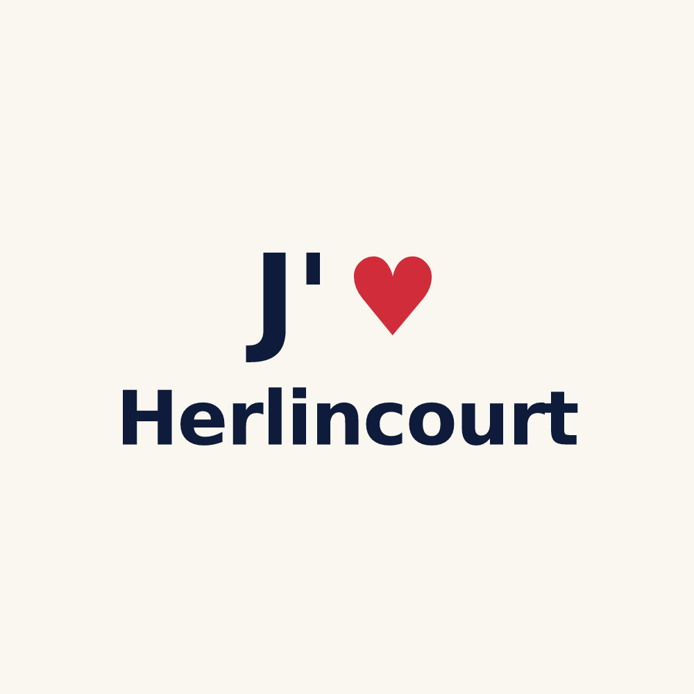 Tasse personnalisée Herlincourt — design J'aime Herlincourt