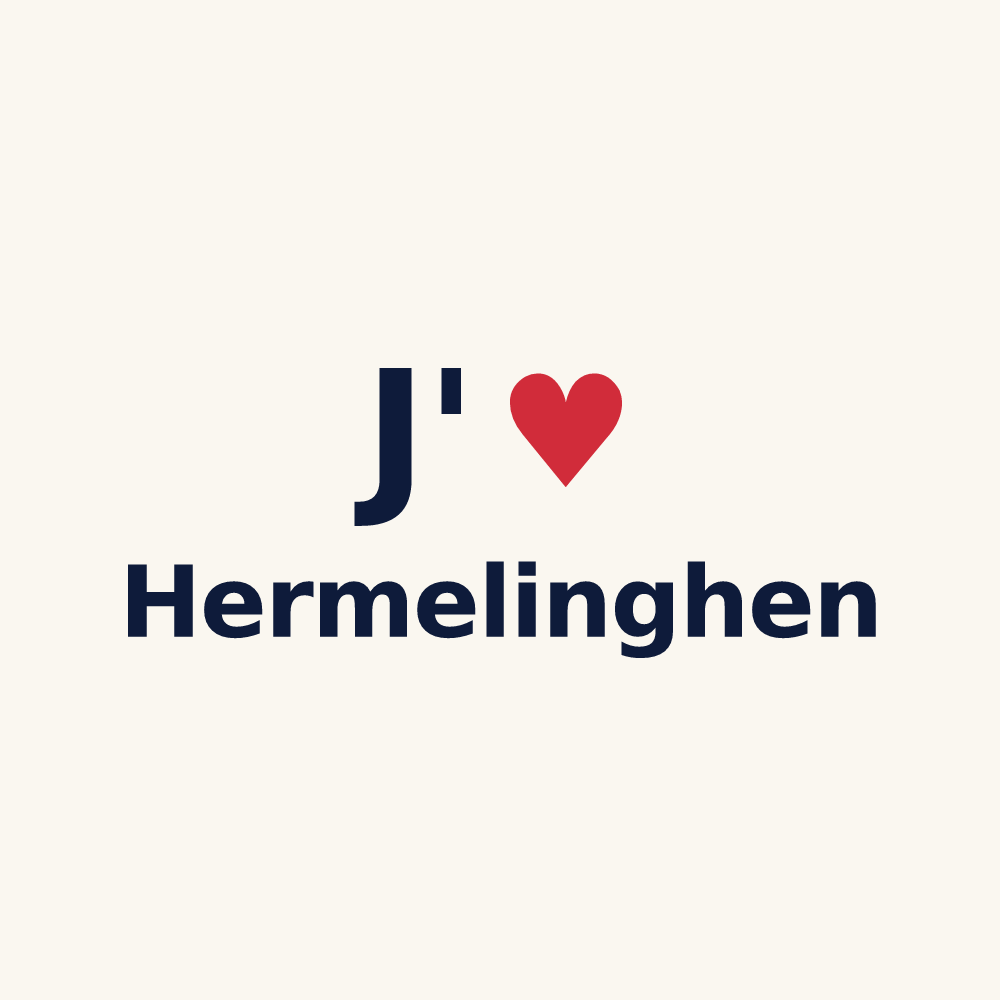 Tasse personnalisée Hermelinghen — design J'aime Hermelinghen