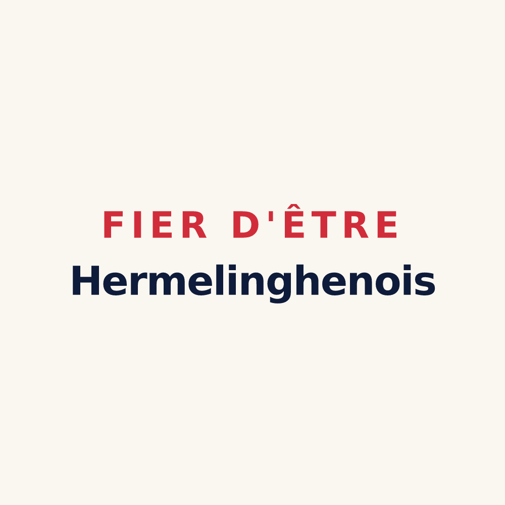 Tasse « Fier d'être Hermelinghenois » — design pour Hermelinghen