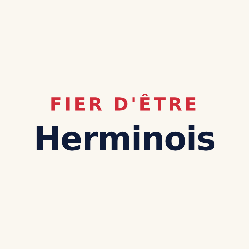 Tasse « Fier d'être Herminois » — design pour Hermies