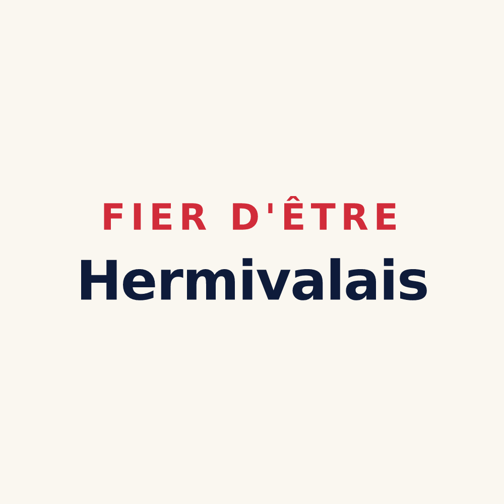 Tasse « Fier d'être Hermivalais » — design pour Hermival-les-Vaux