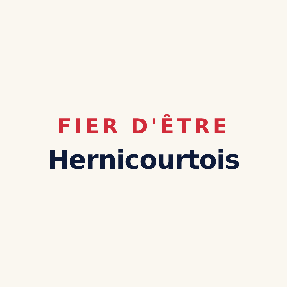 Tasse « Fier d'être Hernicourtois » — design pour Hernicourt