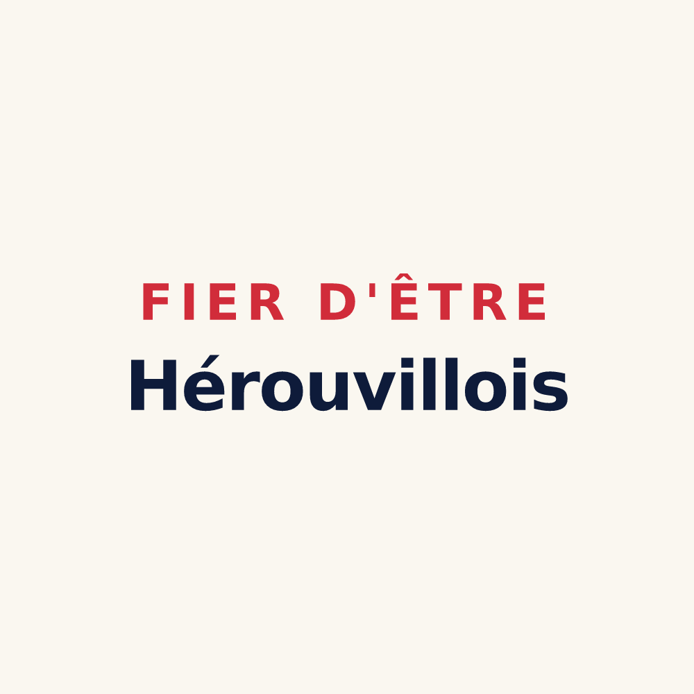 Tasse « Fier d'être Hérouvillois » — design pour Hérouville-en-Vexin