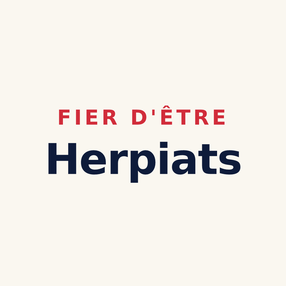 Tasse « Fier d'être Herpiats » — design pour Herpy-l'Arlésienne