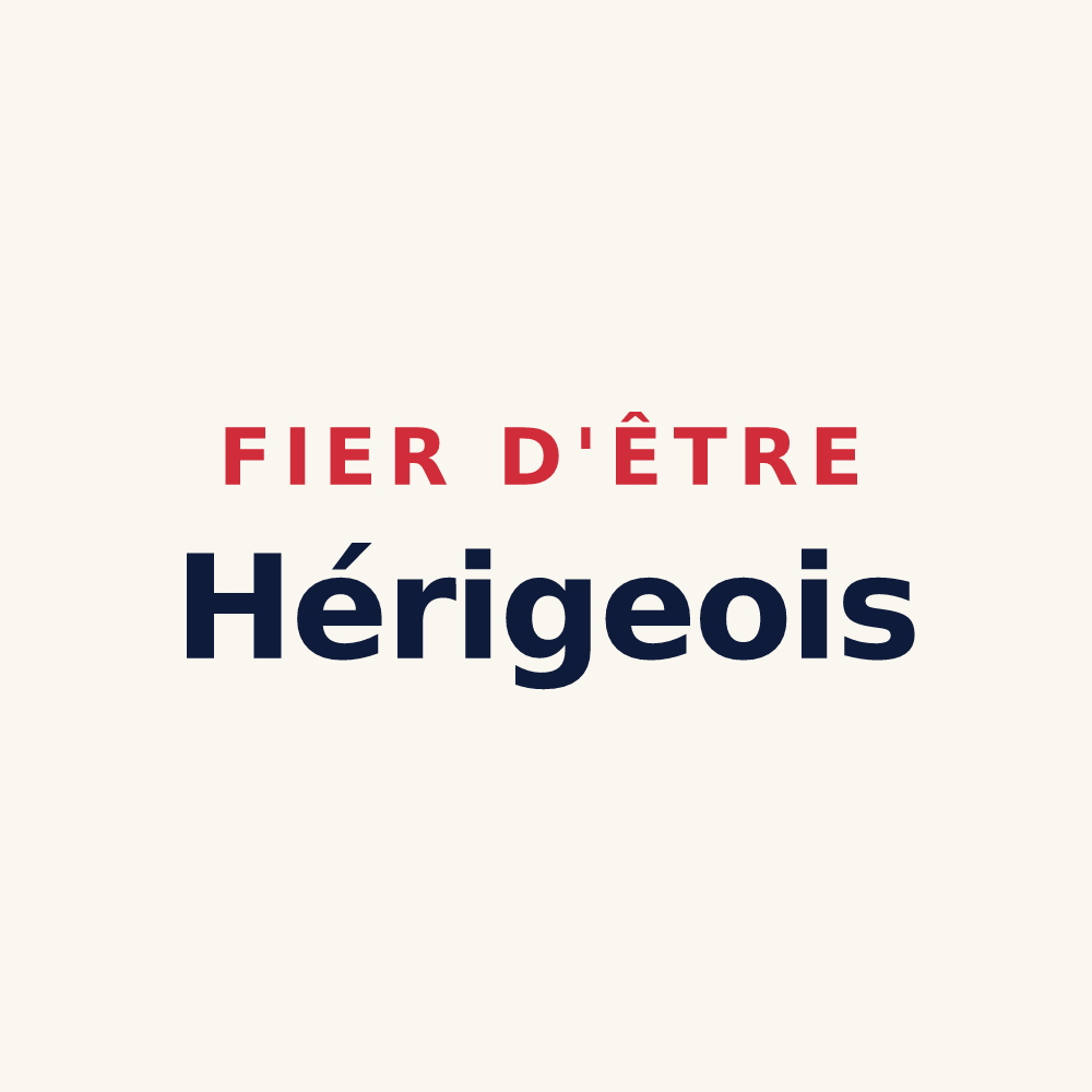 Tasse « Fier d'être Hérigeois » — design pour Héry-sur-Alby