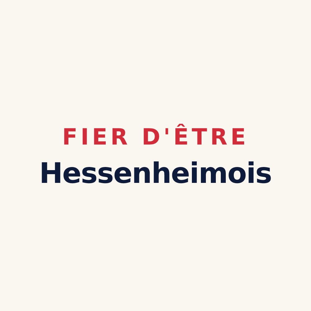 Tasse « Fier d'être Hessenheimois » — design pour Hessenheim