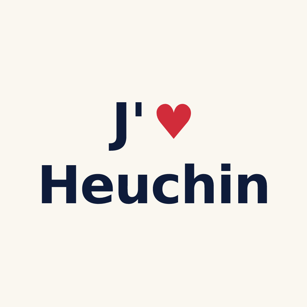 Tasse personnalisée Heuchin — design J'aime Heuchin