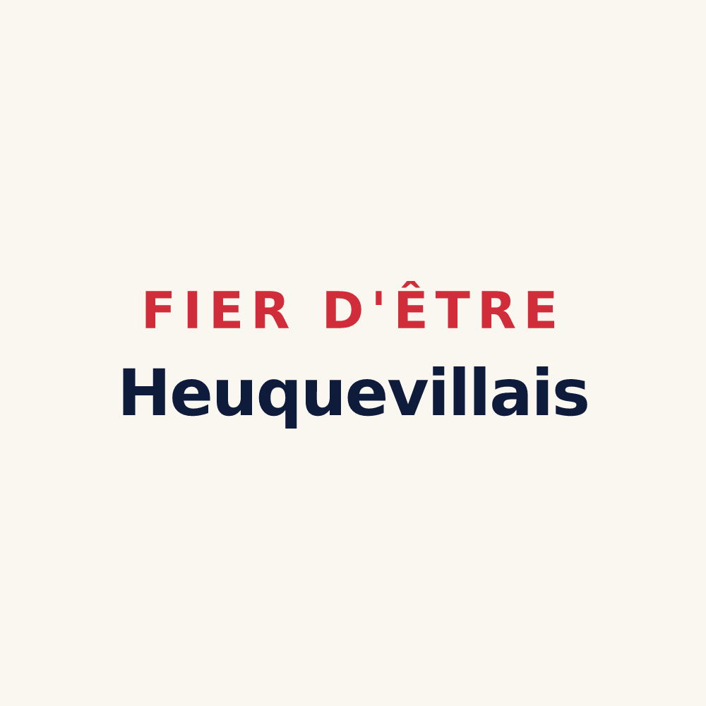 Tasse « Fier d'être Heuquevillais » — design pour Heuqueville