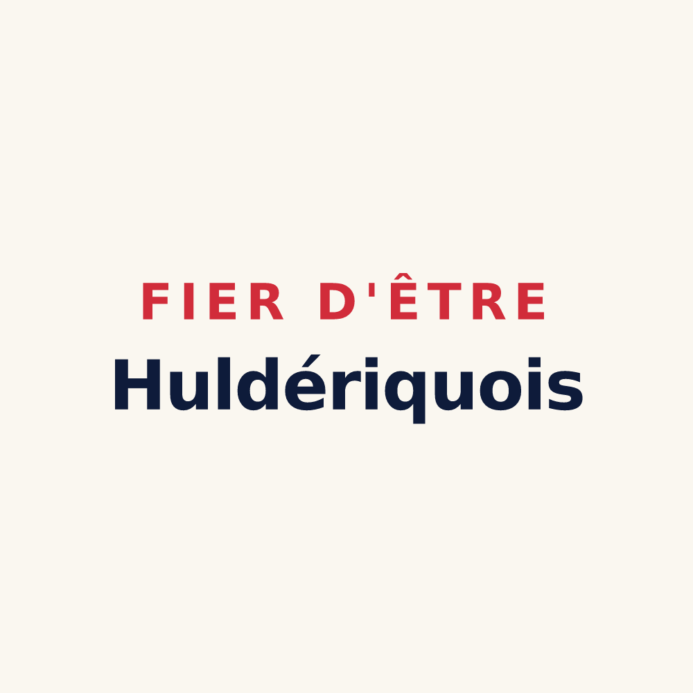 Tasse « Fier d'être Huldériquois » — design pour Heutrégiville