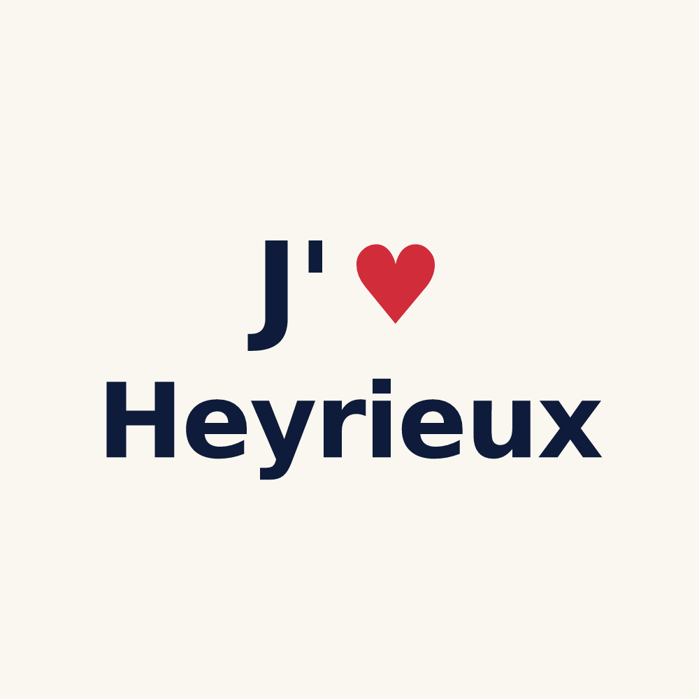 Tasse personnalisée Heyrieux — design J'aime Heyrieux