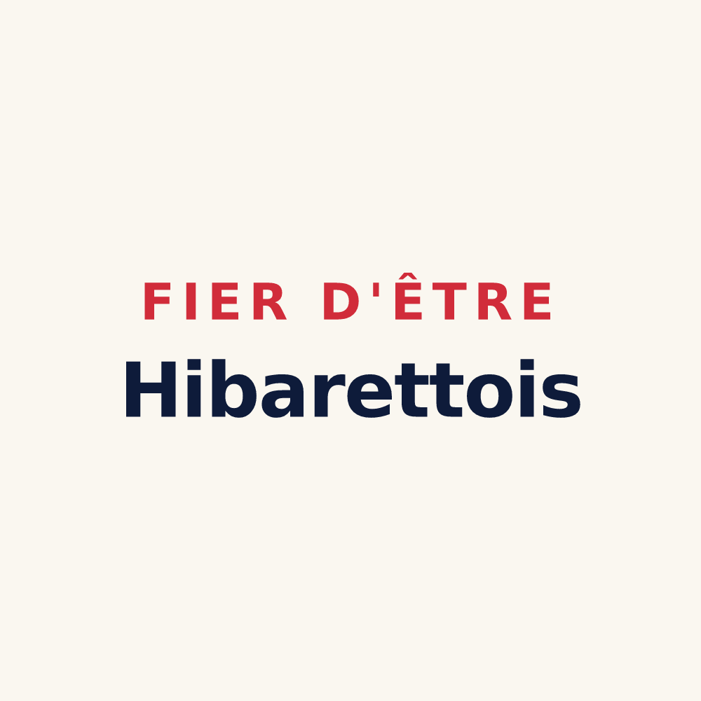 Tasse « Fier d'être Hibarettois » — design pour Hibarette