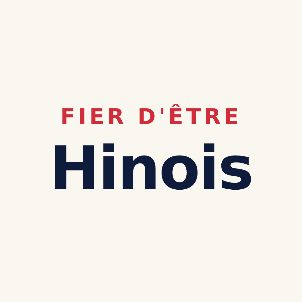 Tasse « Fier d'être Hinois » — design pour Hiis