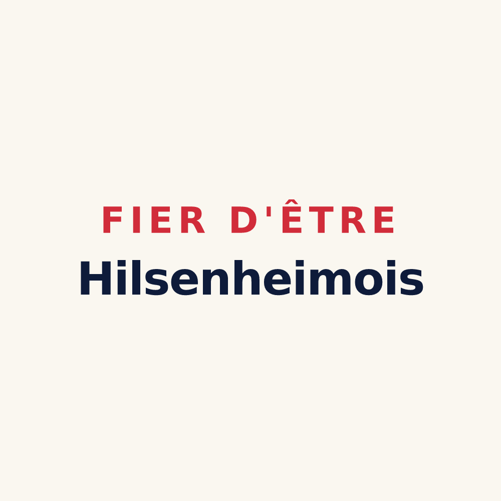 Tasse « Fier d'être Hilsenheimois » — design pour Hilsenheim