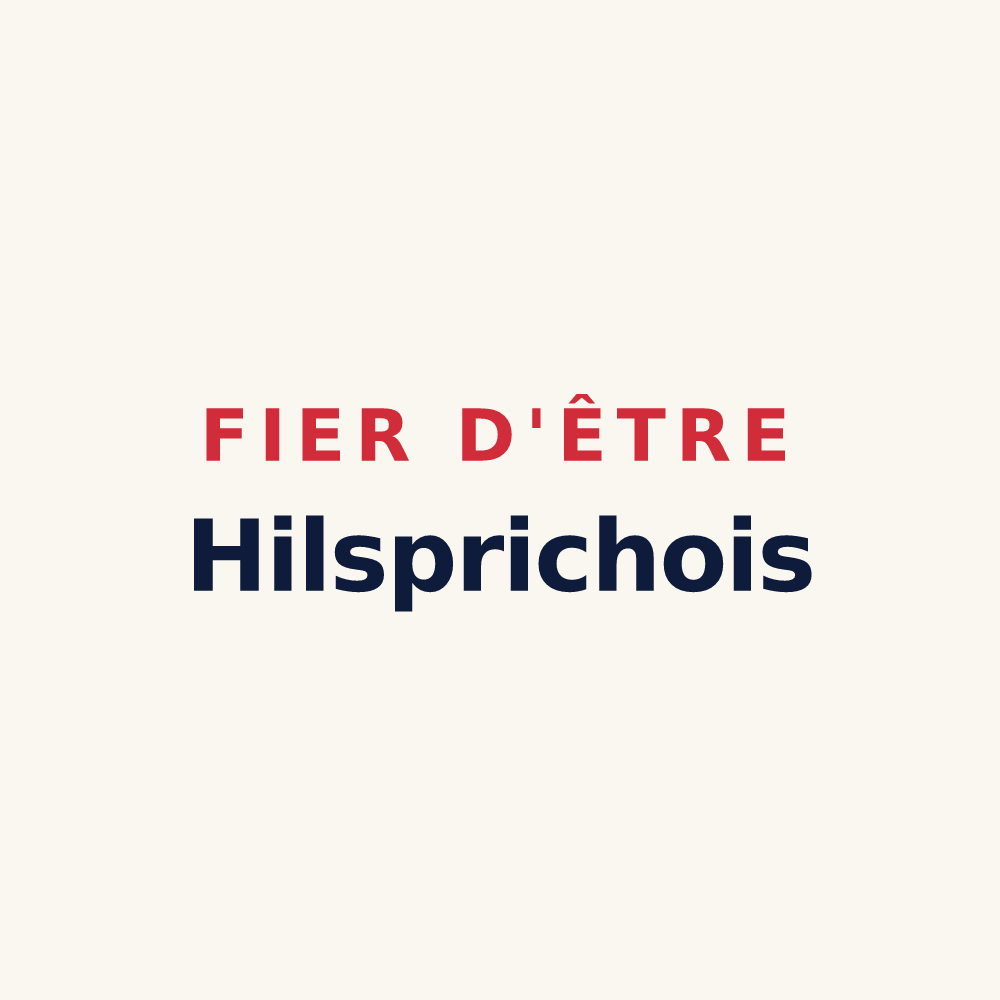 Tasse « Fier d'être Hilsprichois » — design pour Hilsprich