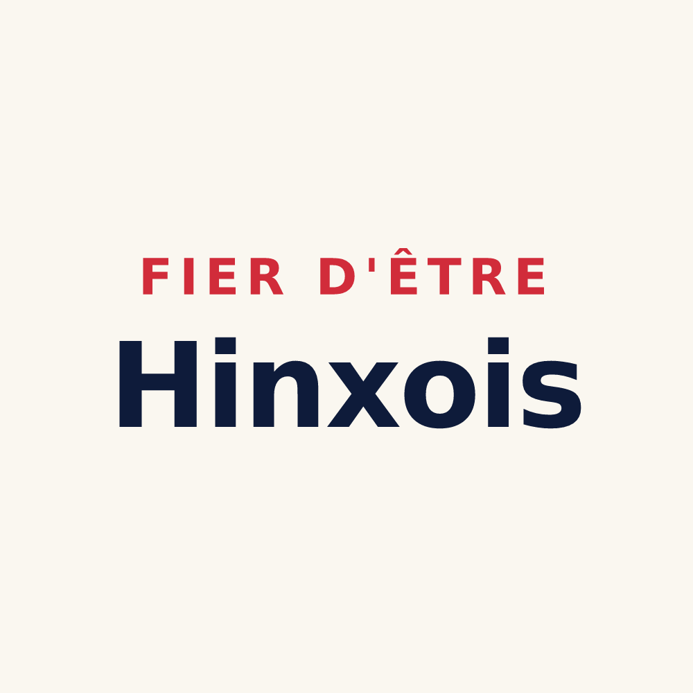 Tasse « Fier d'être Hinxois » — design pour Hinx
