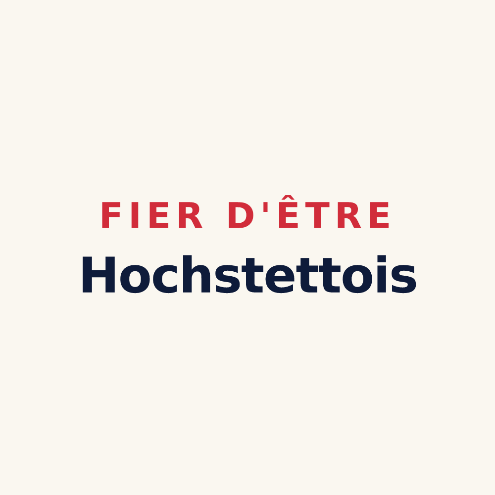 Tasse « Fier d'être Hochstettois » — design pour Hochstett