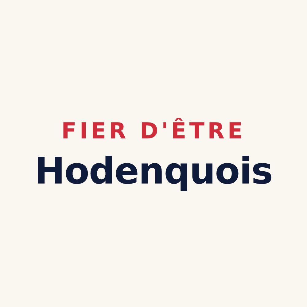Tasse « Fier d'être Hodenquois » — design pour Hodenc-en-Bray
