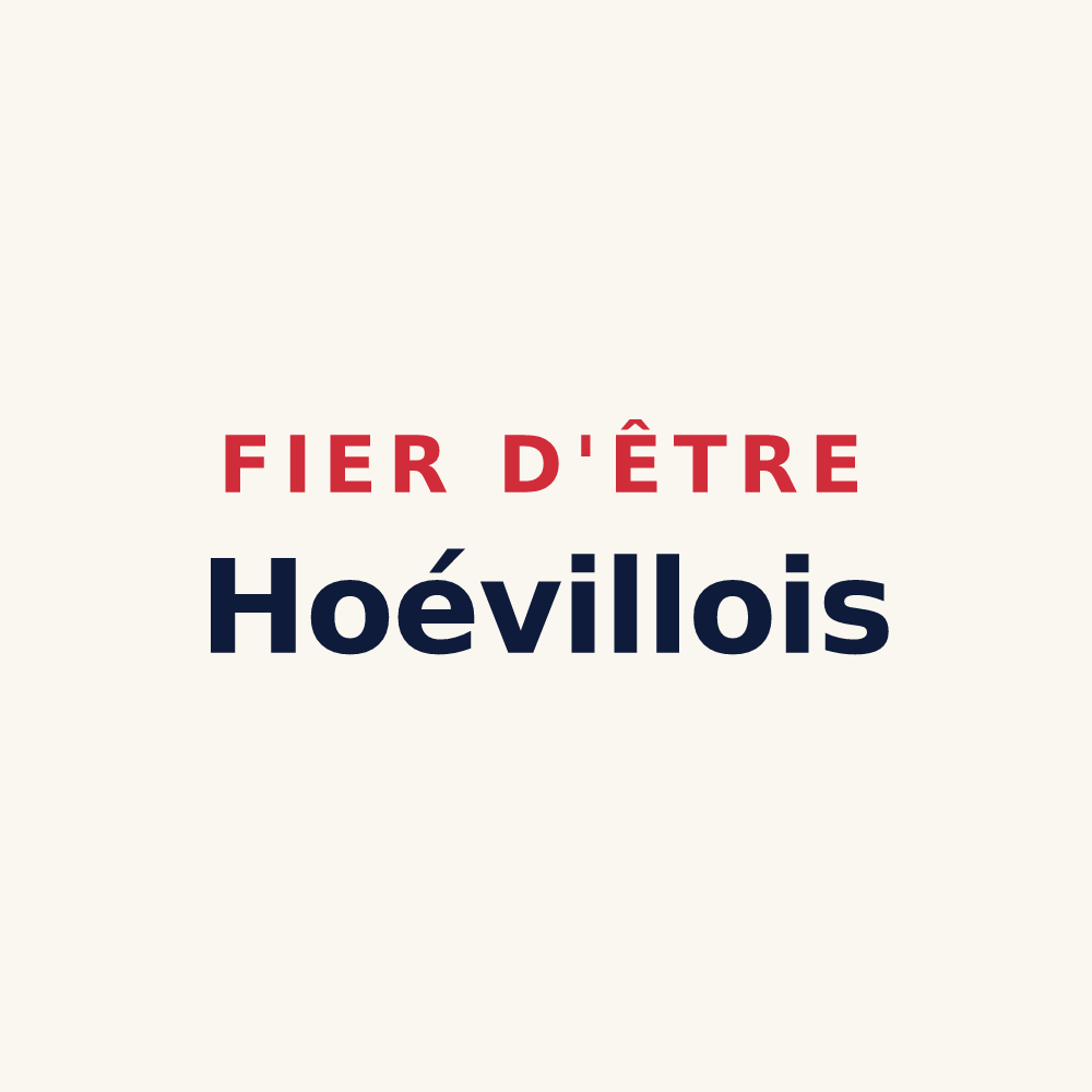 Tasse « Fier d'être Hoévillois » — design pour Hoéville