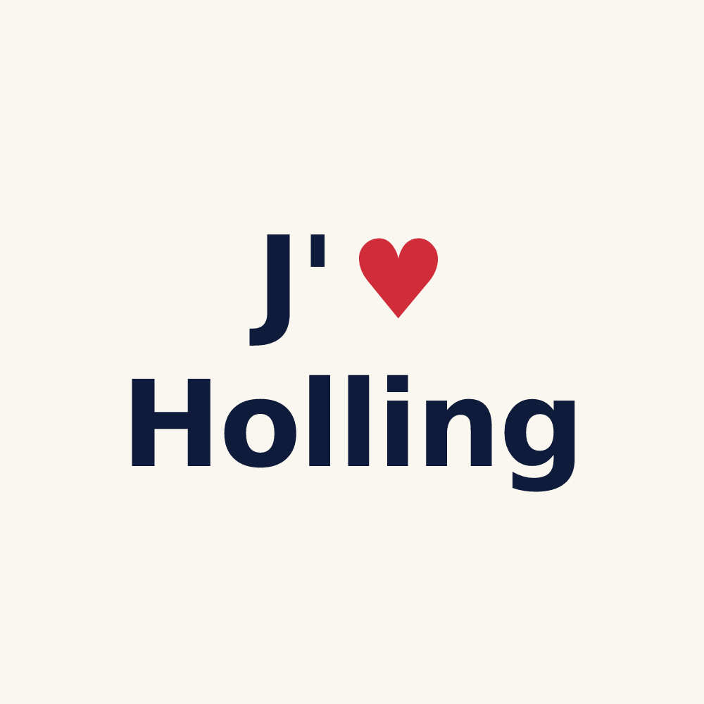 Tasse personnalisée Holling — design J'aime Holling